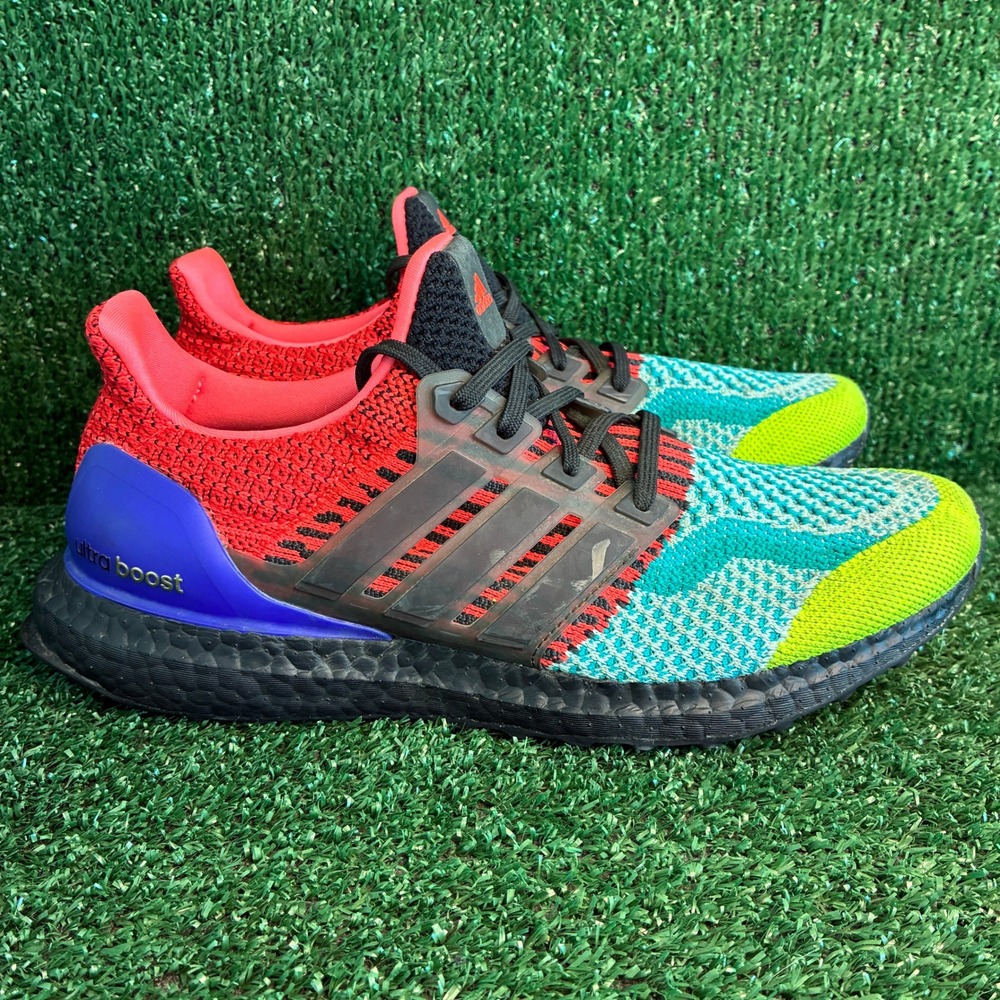 Adidas Ultraboost DNA What The Primeknit Athletic Running Sneakers Multi Mens 8